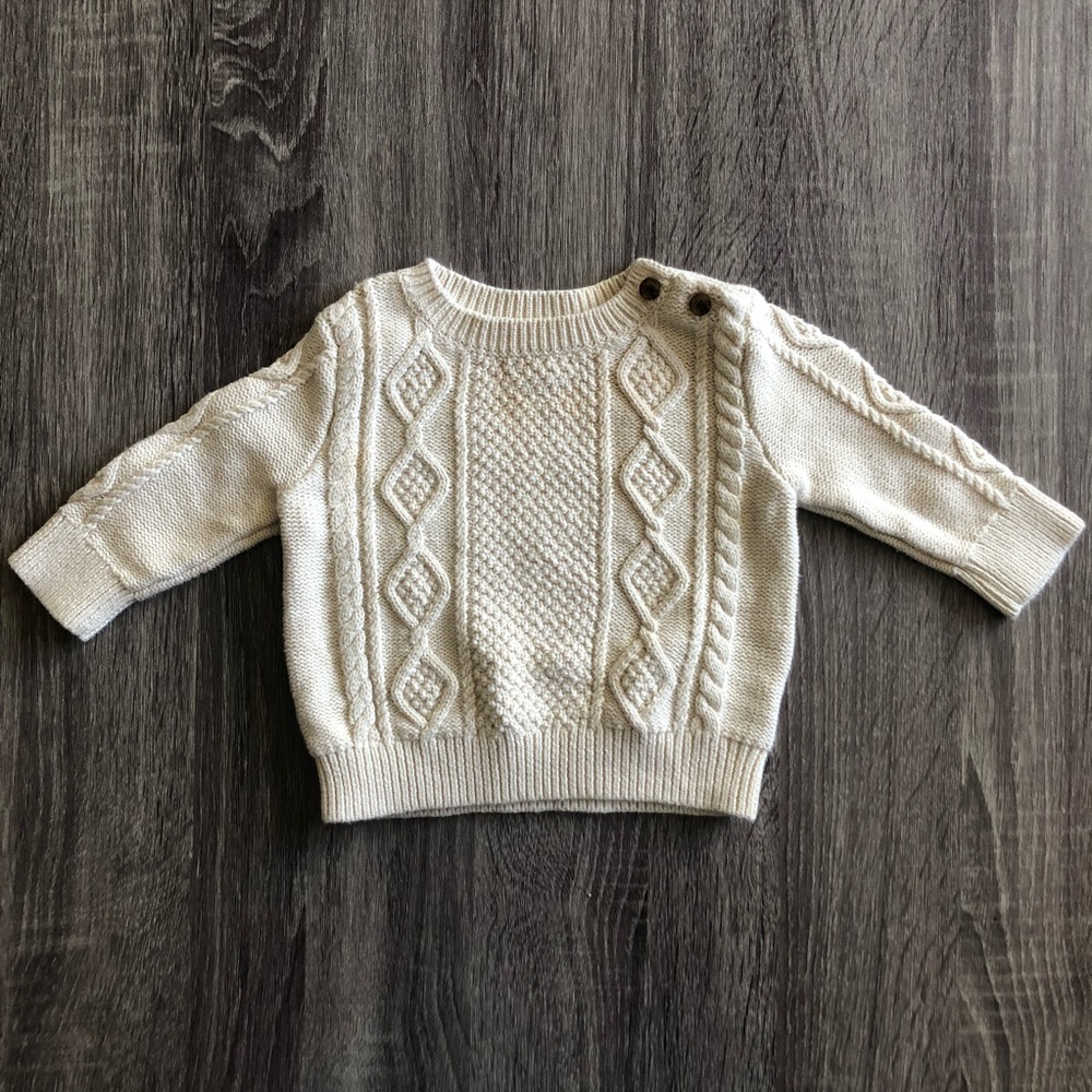 Gap Cable-knit Sweater. Size 3-6 months